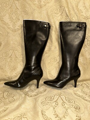 Super Cute Anne Klein Back Zip Boots 10 NWT!