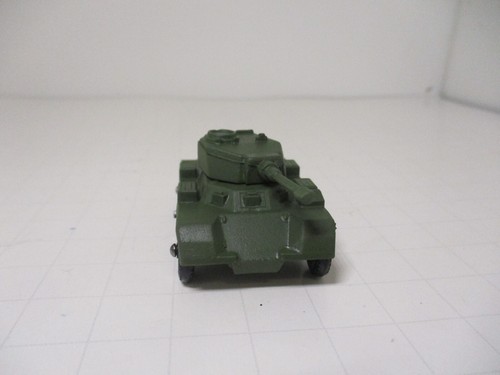Vintage MATCHBOX LESNEY ARMY #67A SALADIN 6X6 ARMORED CAR RESTORED EXCELLENT - Picture 2 of 9