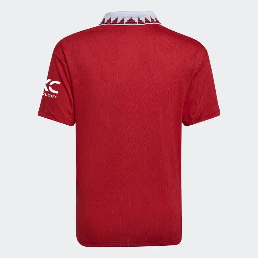 Adidas Mens Manchester United 22/23 Home Jersey Soccer Red