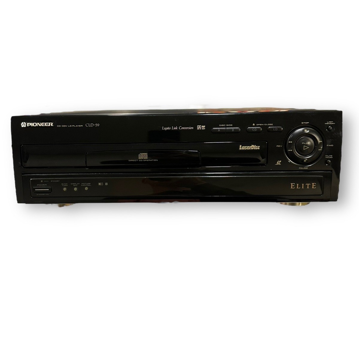 PIONEER ELITE CLD-59 LASERDISC LD CD CDV PLAYER | eBay