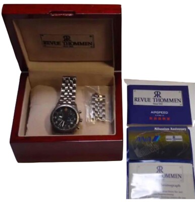 REVE THOMMEN AIRSPEED クロノグラフ Revue Thommen Airspeed ANA limited quartz, chronograph