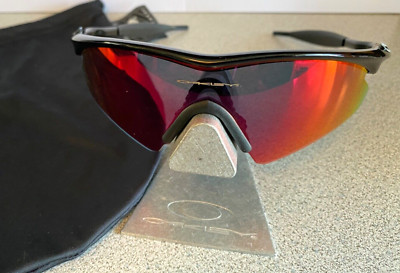 New Oakley Pro M Frame Sunglasses Black Frame w Positive Red Lens VINTAGE! RARE!