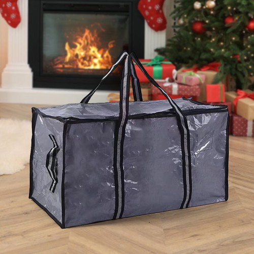 Christmas Tree Storage Bag Totes with Carry Handles and Zipper Tree Storage Box - Picture 2 of 6