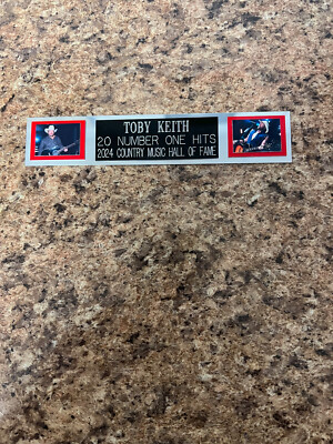 Toby Nameplate TOBY KEITH NAMEPLATE FOR SIGNED PHOTO/MEMORABILIA | eBay