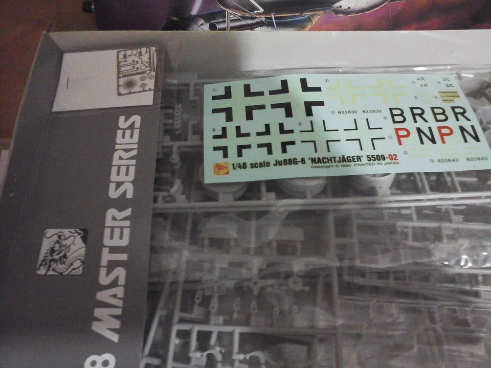 JUNKERS JU-88G-6 NACHTJAGER 1/48 SCALE DRAGON MODEL+PHOTOETCHED PARTS LIMITED ED - Immagine 3 di 4