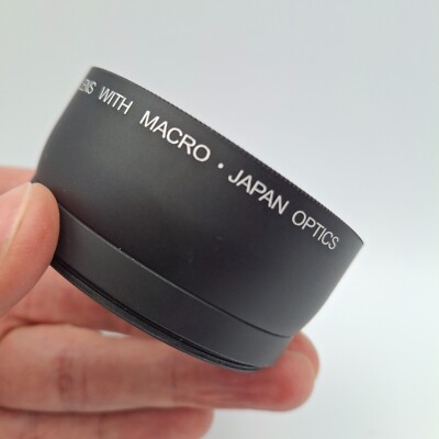 JAPAN OPTICS 0,45x Digital High-Def Superweitwinkel Objektiv mit Makro 58mm (refB)