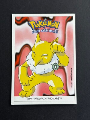 Pokemon Karte - Nintendo - Dunkin Boomer - #97 Hypno Hypnomade