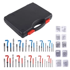 Helicoil Thread Repair Kit 320-Piece SAE and Metric Rethreading Tool Kit