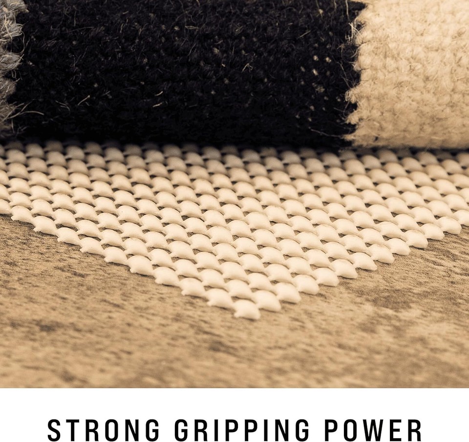 Ultra Stop LowProfile NonSlip Rug Pad for Area Rugs and Runner Rugs