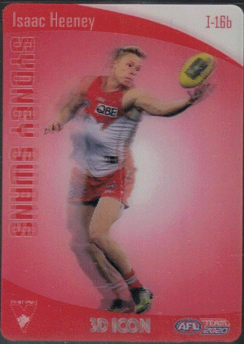 2020 AFL TEAMCOACH 3D ICON CARD I-01b TO I-018b; Individual Card Sale. - Picture 17 of 19