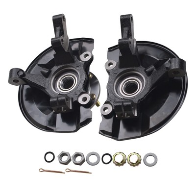 Pair Steering Knuckle & Wheel Bearing Hub Assembly For 2007 2008-17 Jeep Compass