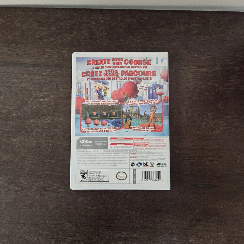 Wipeout: Create & Crash (Nintendo Wii, 2013) USED NO MANUAL - Image 2 of 3