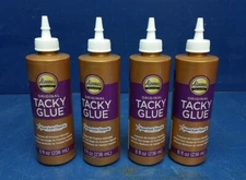 (4 Bottles) Aleene's Original Tacky Glue All-Purpose Adhesive (8 oz. ea.)