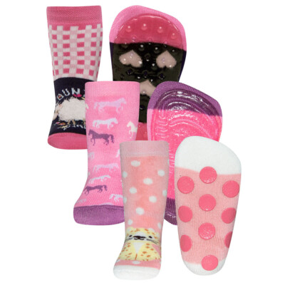 EWERS Stoppersocken 3er Pack Mädchen Sonderposten Kinder Mädchen