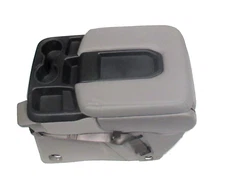 Gray Front Center Console Seat Arm Rest Storage Compartment 15 Silverado Sierra