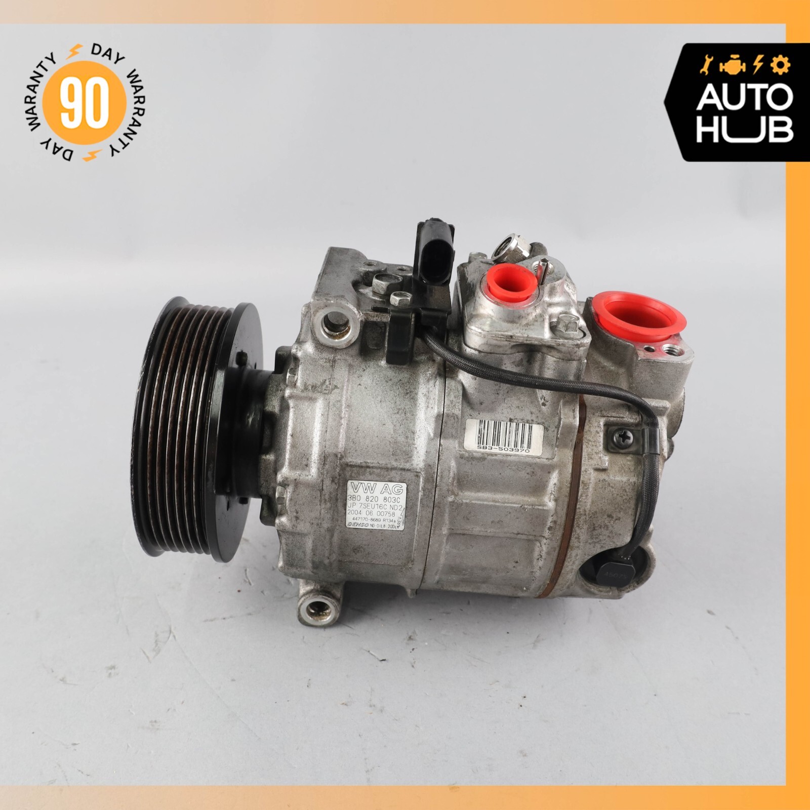 03-18 Bentley Continental GT GTC GT A/C Air Conditioning Compressor OEM 81k