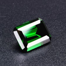 30ct Natural Mined Green Loose Gemstone Emerald Colombia Emerald Cut AAAAAAA 