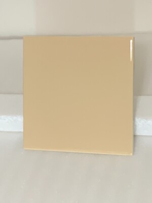 New AO AMERICAN OLEAN 6''  X  6'' Ceramic  BRIGHT MAIZE #0024 GLOSS *8* pcs