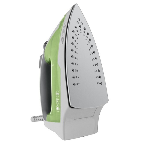 BLACK+DECKER IR02V 1200W Compact EasySteam Iron Green/White – Adjustable Steam - 第 4/14 張圖片