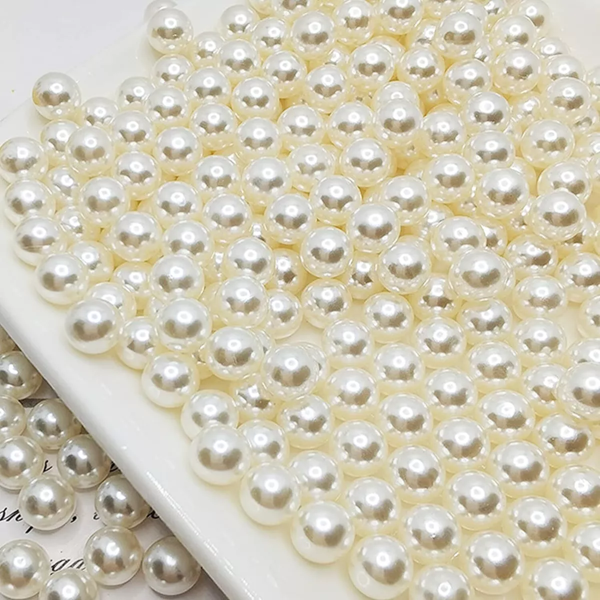 Loose pearls without best sale holes