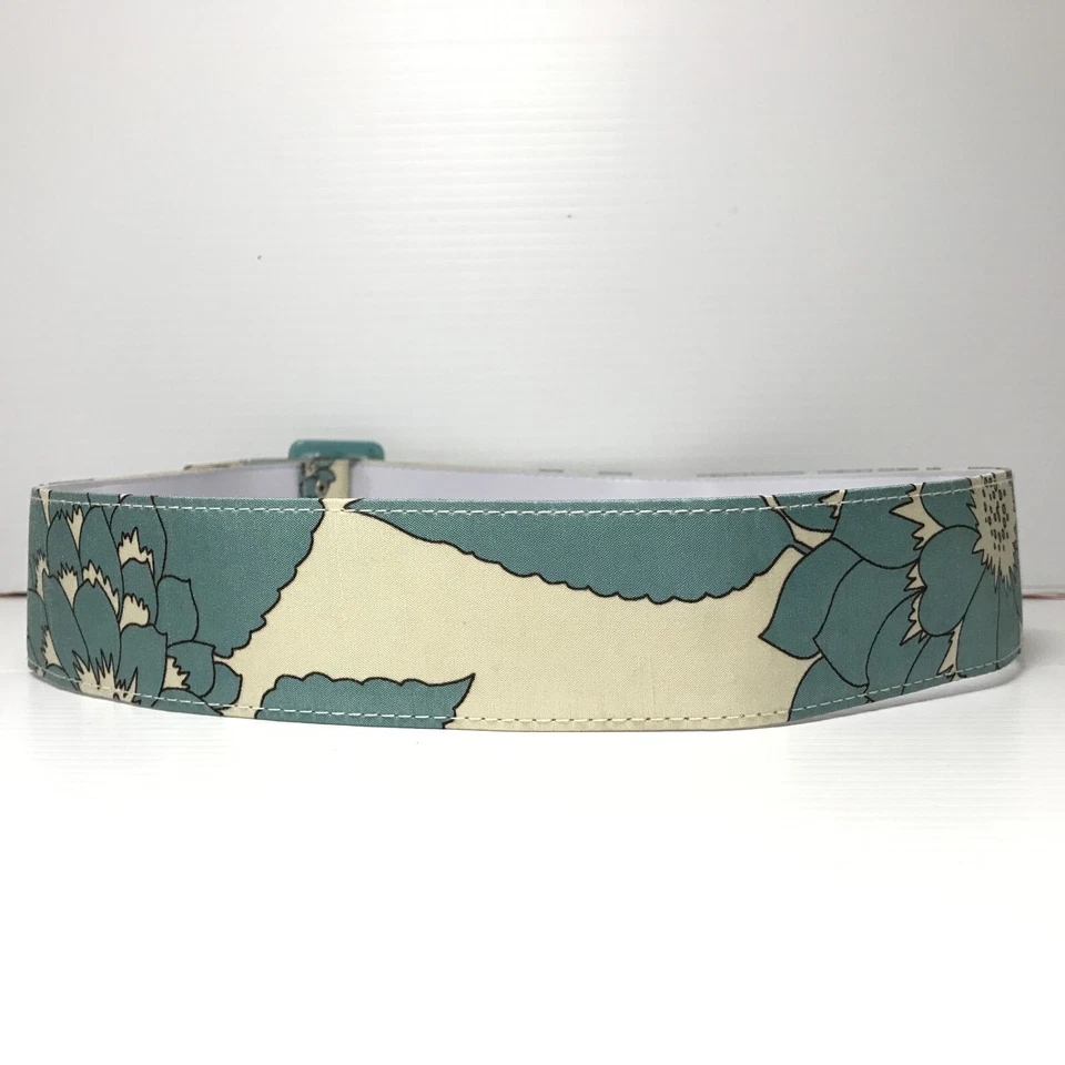 Cinturón para mujer Jessica Howard mediano-grande azul marfil ancho floral retro damas Foto 3 de 4