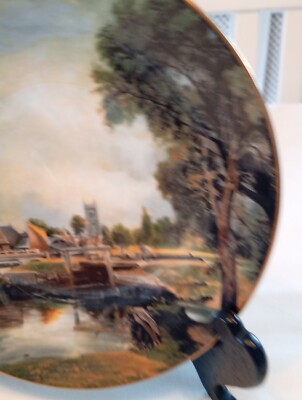 Dedham Lock And Flatford Mill Plate By John Constable Victoria