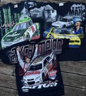 Vintage Aop Dale Earnhardt Jr Nascar Car Racing Shirt Lot Indy 500 Chase Large