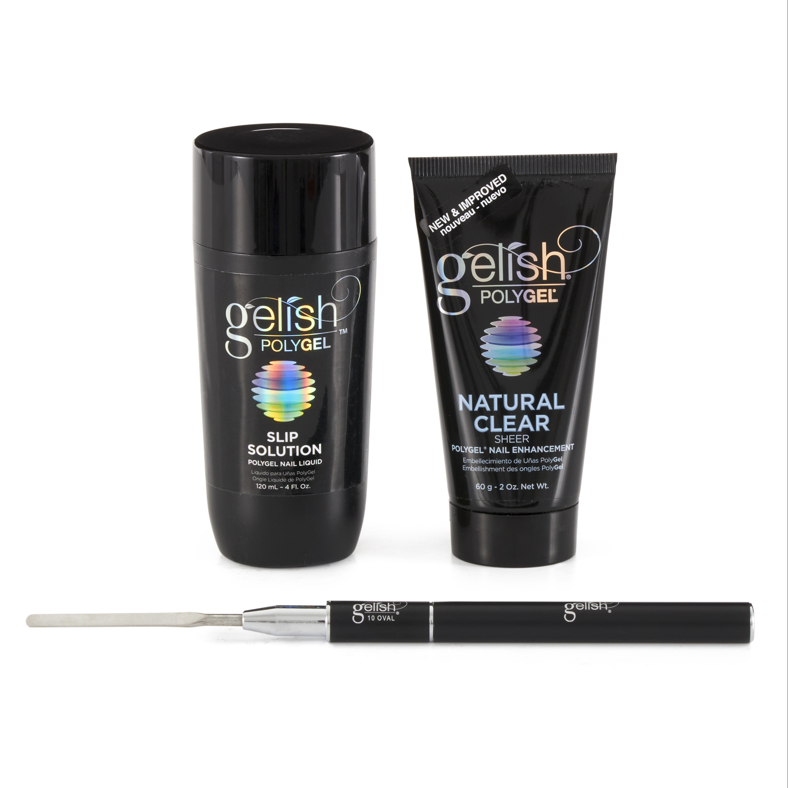 Gelish Professional PolyGel Trial Kit & Terrific Trio Gel Polish