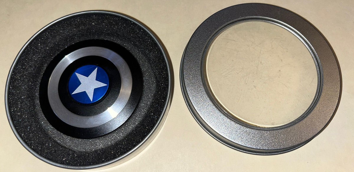 New Fidget Spinner Hand Finger/Desk -Toy Captain America Shield in
