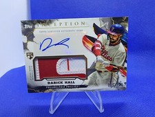 2023 Topps Inception Darick Hall #25/149 Rookie Patch Auto Philadelphia Phillies