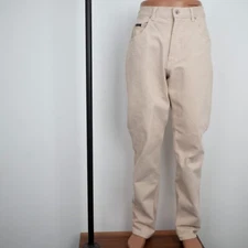 VALENTINO Men's Ivory Denim Cotton Pants Jeans Size W32 L34 L