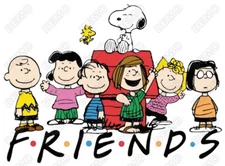 Peanuts Gang  DTF  Shirt Iron on Transfer