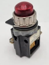 Furnas Electric BJLD1 Red Oil Tight Pilot Light Indicator Coil 120 Volt 50/60Hz