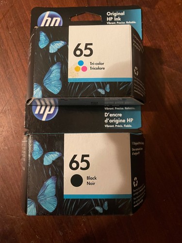 Cartuccia Originale HP 65 Nero - Doppia Confezione Per Stampanti HP - Aperto