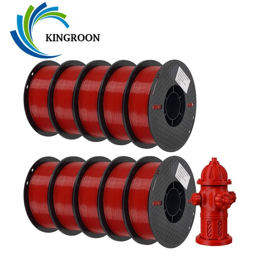 Kingroon 10KG PLA PETG Matte High Speed 1.75mm 3D Printer Filament 1KG Lot Spool - Picture 14 of 74
