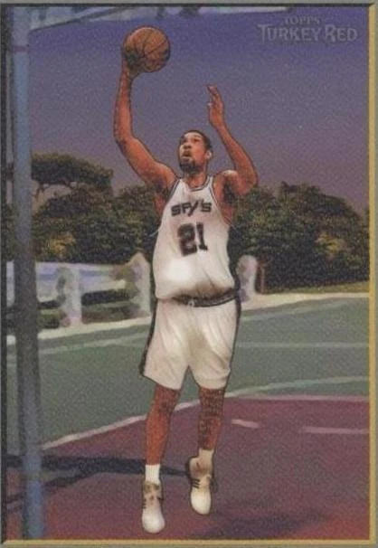 2006-07 Topps Turkey Red - Tim Duncan #21