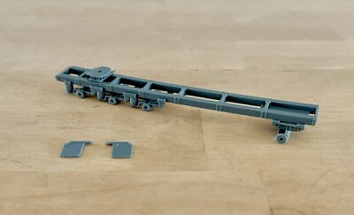 Tridem Drive Long Frame KIT Air Suspension HO 1:87 Resin 3D Printed Builder