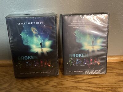 Broken Brain: Heal Your Body, Heal Your Brain-12 DVDs + 8-Part Docuseries Hyman!