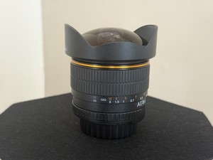 Walimex ASP 3.5/8 AE Fisheye Lens For Nikon / Samyang 8mm f/3.5 Focus