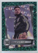 2025 Topps Chrome WWE Teal Laser Refractor /175 Ethan Page #26 0hj7