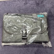 Kopi Baby Portable Changing Pad Travel Diaper Clutch Bag Waterproof Gray New