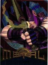 Base 1995 Fleer Marvel Metal Collectible Card MCU Card Hawkeye  22