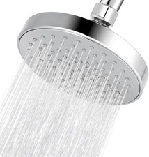 High Pressure Shower Head - 4.7 Powerful Bathroom Pressure Boosting Rain Show