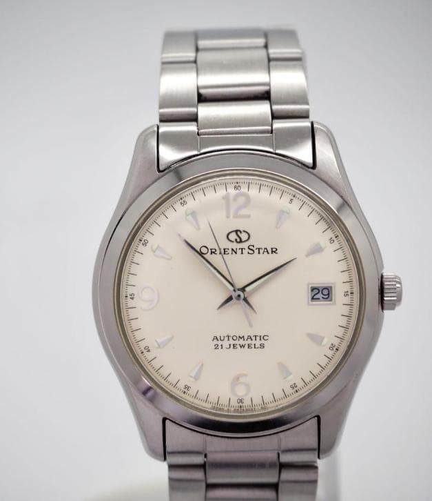 Orient Star Automatic Skeleton Date Watch Mens Ti… - image 4