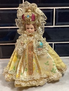 VINTAGE 1966 INFANT OF PRAGUE STATUE COLUMBIA STATUARY in ITALY