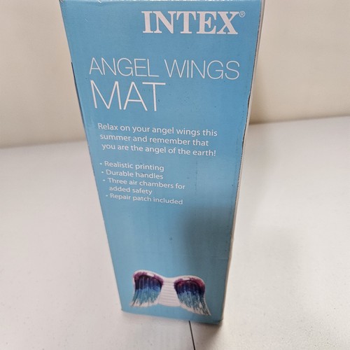 Pool Float Mat Intex Angel Wings 58786EP 99” X 63” Brand New In Package Sealed! - Picture 7 of 8