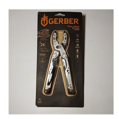 Gerber Dual-Force Multi-Tool Stainless Steel with Sheath Model 8970324A