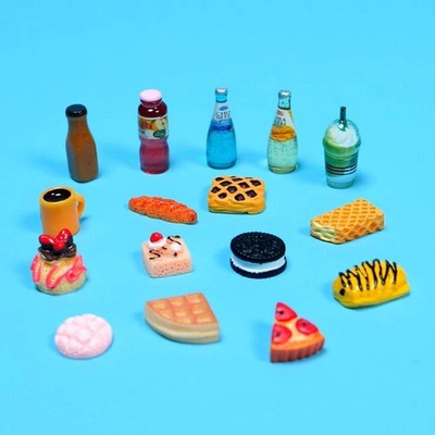 Energize Lab Mini Food Toy, 50 zufällige Lebensmittel für deinen Eilik Desktop
