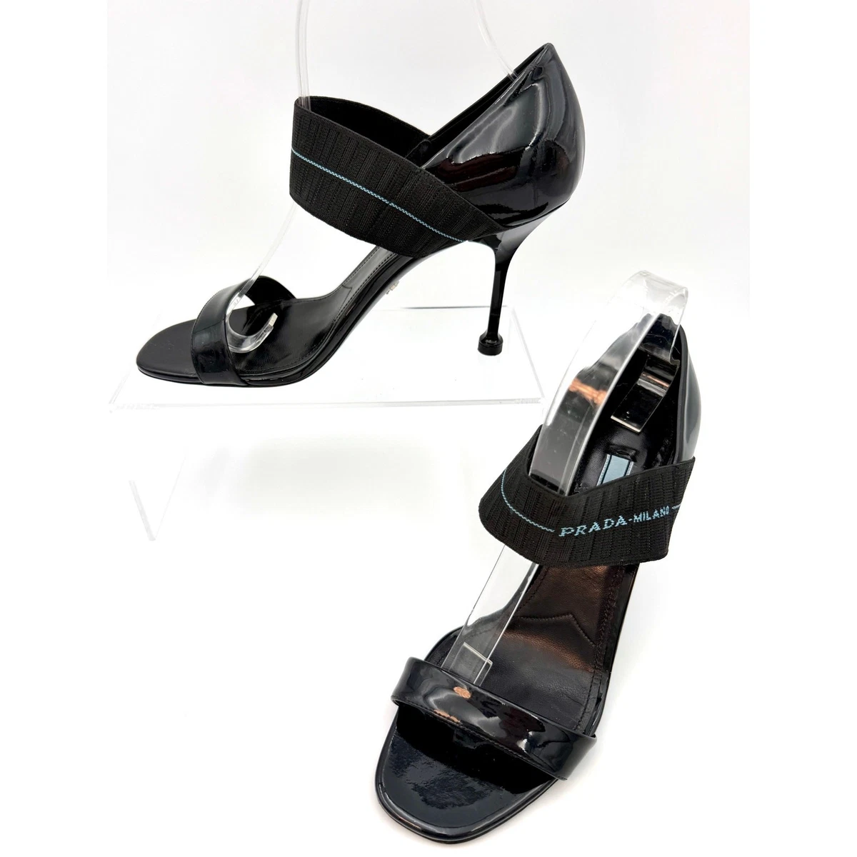 PRADA Black Ankle Strap Heels for Women for sale | eBay