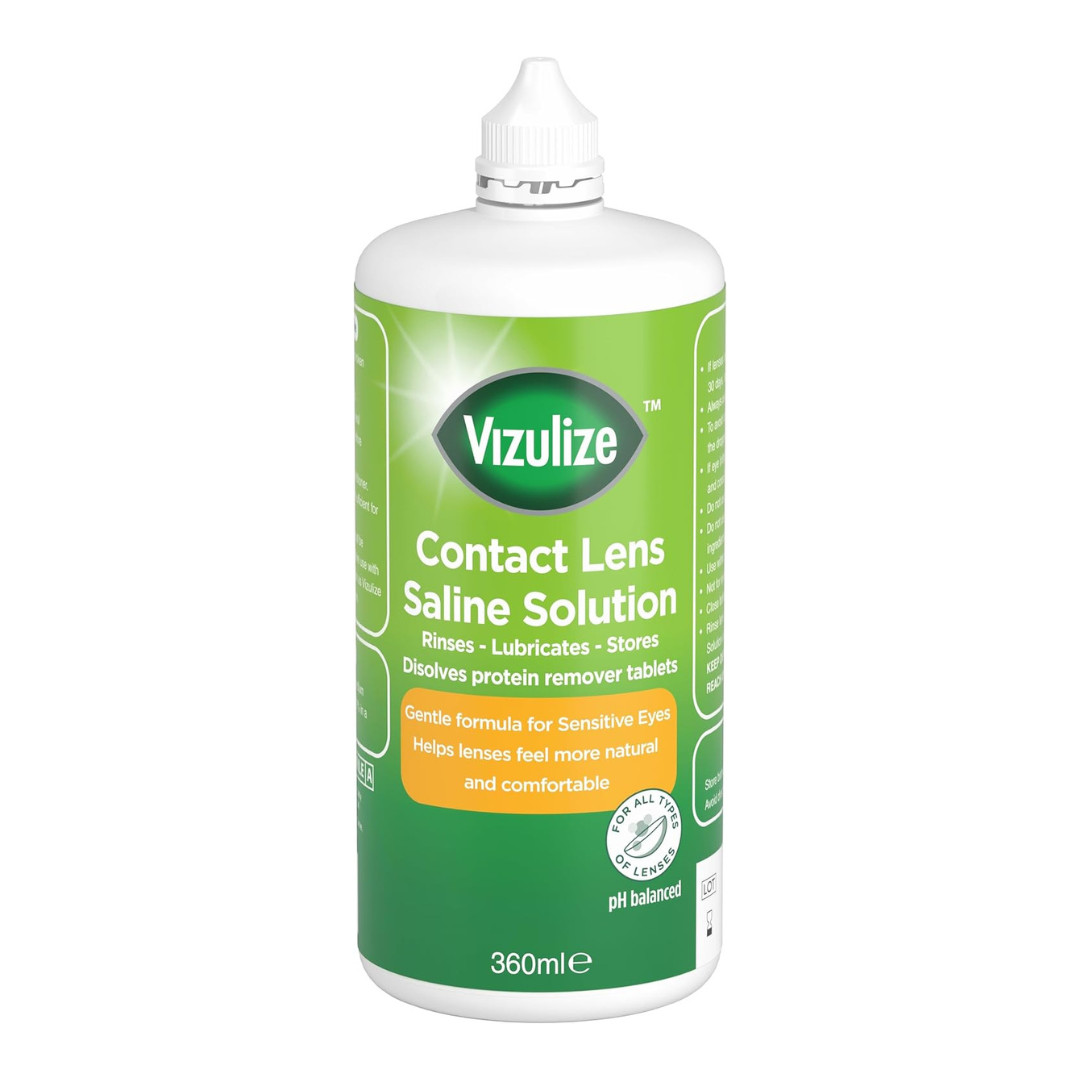 Vizulize Contact Lens Saline Solution 360ml